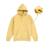 SIMWOOD 2021 Spring New Hooded Hoodies Men thick 360g fabric solid basic sweatshirts quality jogger  texture  pullovers