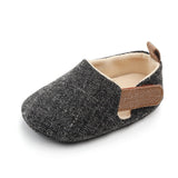 Boy Plaid Shoes Toddler Booties Newborns Sole Classic Floor 0-18 Months Soft Infant Brand Crib First Walkers