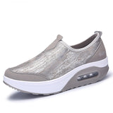 2021 Women Sneakers Flats Loafers Sweet Shallow Comfort Moccasins Slip-on Platform Ballet Ladies Vulcanized Shoes Ladies New