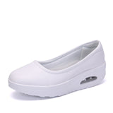 2021 Women Sneakers Flats Loafers Sweet Shallow Comfort Moccasins Slip-on Platform Ballet Ladies Vulcanized Shoes Ladies New