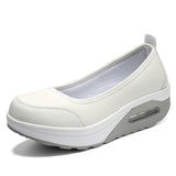 2021 Women Sneakers Flats Loafers Sweet Shallow Comfort Moccasins Slip-on Platform Ballet Ladies Vulcanized Shoes Ladies New