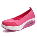2021 Women Sneakers Flats Loafers Sweet Shallow Comfort Moccasins Slip-on Platform Ballet Ladies Vulcanized Shoes Ladies New