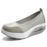 2021 Women Sneakers Flats Loafers Sweet Shallow Comfort Moccasins Slip-on Platform Ballet Ladies Vulcanized Shoes Ladies New