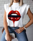 Women Blouse New Casual Solid Korean Shirt Elegant Slim Stand Collar Short Sleeve Womens Tops