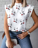 Women Blouse New Casual Solid Korean Shirt Elegant Slim Stand Collar Short Sleeve Womens Tops