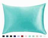 Pure & Comfortable Emulation Silk Satin Single Pillowcase cover