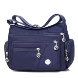 Women Shoulder Messenger Bag Waterproof Nylon Oxford Crossbody Bag Handbags Large Capacity Travel Bags Purse Wallet