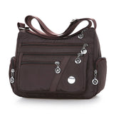 Women Shoulder Messenger Bag Waterproof Nylon Oxford Crossbody Bag Handbags Large Capacity Travel Bags Purse Wallet