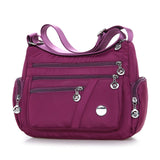Women Shoulder Messenger Bag Waterproof Nylon Oxford Crossbody Bag Handbags Large Capacity Travel Bags Purse Wallet