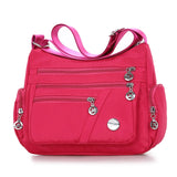 Women Shoulder Messenger Bag Waterproof Nylon Oxford Crossbody Bag Handbags Large Capacity Travel Bags Purse Wallet