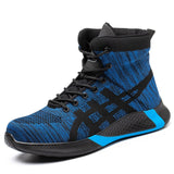 2021 Male Work Boots Indestructible Safety Shoes Men Steel Toe Shoes Puncture-Proof Work Sneakers Male Shoes Adult Work Shoes