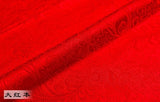 Brocade fabric imitation silk fabrics flower fabric for sewing satin material for dress