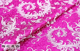 Brocade fabric imitation silk fabrics flower fabric for sewing satin material for dress