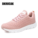 2020 Mesh Women Sneakers Breathable Women Flat Shoes Lightweight Casual Shoes Ladies Lace-up Deportivas Mujer Chaussures Femme