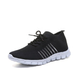 Women's Casual Vulcanized Mesh Flat Running Shoes