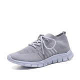 Women's Casual Vulcanized Mesh Flat Running Shoes