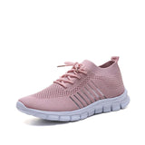 Women's Casual Vulcanized Mesh Flat Running Shoes