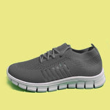 Women's Casual Vulcanized Mesh Flat Running Shoes