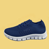 Women's Casual Vulcanized Mesh Flat Running Shoes