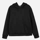 Women Elegant Solid Sets For Women Warm Hoodie Sweatshirts And Long Pant Fashion Two Piece Sets Ladies Lace Up Sweatshirt Suits