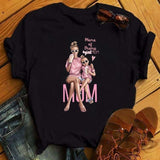 Maycaur Hot Sales Printed Female Tshirt Women Fashion Graphic Printed T-Shirt Harajuku Korean Style Short Sleeves Clothes Female