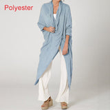 Plus Size Women Tops and Blouse 2021 Celmia Autumn Vintage Long Blouses Casual Cowl Neck Long Sleeve Asymmetric Party Blusas 5XL