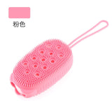 Cartoon Cat Paw Baby Shower Brush Fast Foaming Silicone Scrubbing Artifact  Full Body Massage Spa Brush Bathroom Accessory