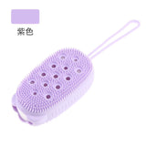 Cartoon Cat Paw Baby Shower Brush Fast Foaming Silicone Scrubbing Artifact  Full Body Massage Spa Brush Bathroom Accessory