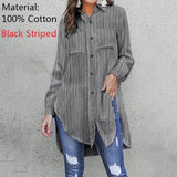11 Colors Celmia Elegant Long Sleeve White Shirt Women Shirts Office Ladies Work Wear Turn Down Collar Women's Tops Blusas Femme