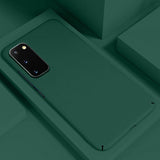 Ultra-thin Matte Hard PC Phone Case For Samsung Galaxy S20 S10 E 5G S9 S8 Note 10 9 Plus Shockproof Cover