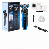 Fast Charging Rechargeable Electric Shaver Machine for Men Beard for Wet-Dry Dual Use and Water Proof