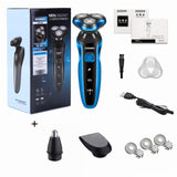 Fast Charging Rechargeable Electric Shaver Machine for Men Beard for Wet-Dry Dual Use and Water Proof