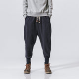 Chinese Style Casual Streetwear Cotton Sweatpants M-5XL