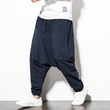 Chinese Style Casual Streetwear Cotton Sweatpants M-5XL