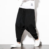 Chinese Style Casual Streetwear Cotton Sweatpants M-5XL