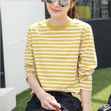 Women Fashion Black And White Striped Blouse Shirt