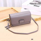 Women Messenger Bag Square Bag Cloth Pattern Turn Lock Mini Bag The Tide Female Handbag Shoulder Diagonal Cross Body Bag