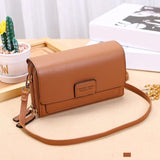 Women Messenger Square Handbag with Cloth Pattern & Turn Lock Design