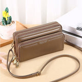 Women Messenger Square Handbag with Cloth Pattern & Turn Lock Design