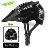 BATFOX Racing Bicycle Helmet with Light In-mold MTB Road Cycling Helmet for Men Women Ultralight Helmet Sport Safety Equipment