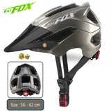 BATFOX Racing Bicycle Helmet with Light In-mold MTB Road Cycling Helmet for Men Women Ultralight Helmet Sport Safety Equipment