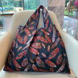 High Quality Reusable & Foldable Large Tote Shopping Bag - Eco Friendly and Waterproof