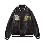 Furry Bone Patchwork Color Block Jackets for Men (3 colors)