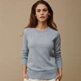 Woman winter 100% Cashmere sweaters and autumn knitted Pullovers