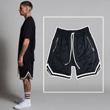 Hirigin Mens Casual Shorts Summer New Running Fitness Fast-drying Trend Short Pants Loose Basketball Training Pants