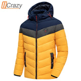 Men 2022 Winter Brand New Casual Warm Thick Waterproof Jacket Parkas Coat Men New Autumn Outwear Windproof Hat Parkas Jacket Men