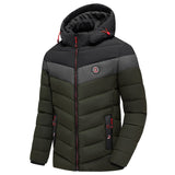 Men 2022 Winter Brand New Casual Warm Thick Waterproof Jacket Parkas Coat Men New Autumn Outwear Windproof Hat Parkas Jacket Men