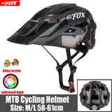 BATFOX Racing Bicycle Helmet with Light In-mold MTB Road Cycling Helmet for Men Women Ultralight Helmet Sport Safety Equipment