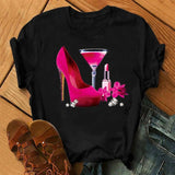 Maycaur Hot Sales Printed Female Tshirt Women Fashion Graphic Printed T-Shirt Harajuku Korean Style Short Sleeves Clothes Female