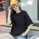 Women Fashion Black And White Striped Blouse Shirt